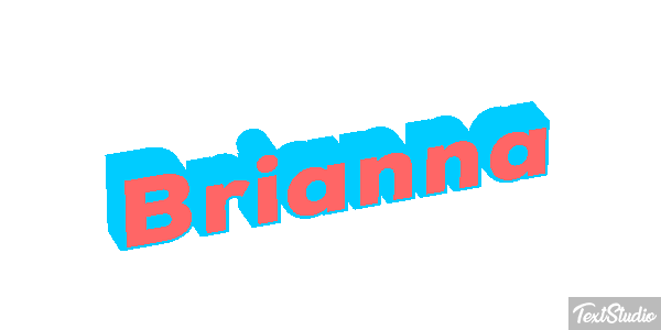 Brianna Text effect