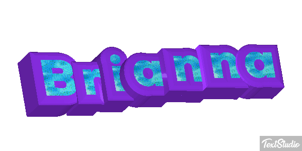 Brianna Text effect