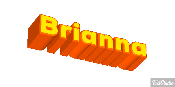 Brianna Text effect