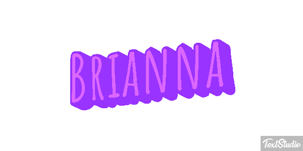 Brianna Text effect