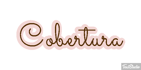 Cobertura Efecto de texto