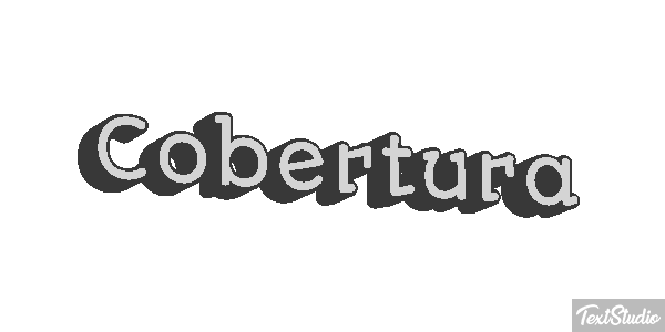 Cobertura Efecto de texto