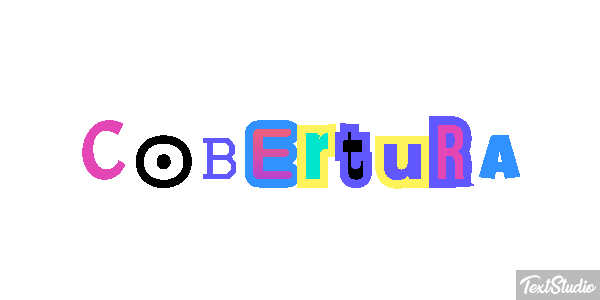 Cobertura Efecto de texto