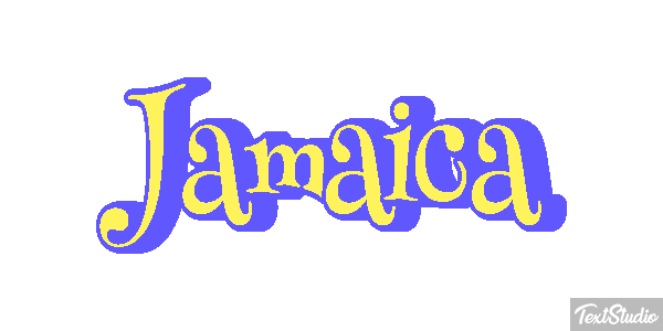 Jamaica Text effect