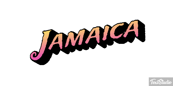 Jamaica Text effect
