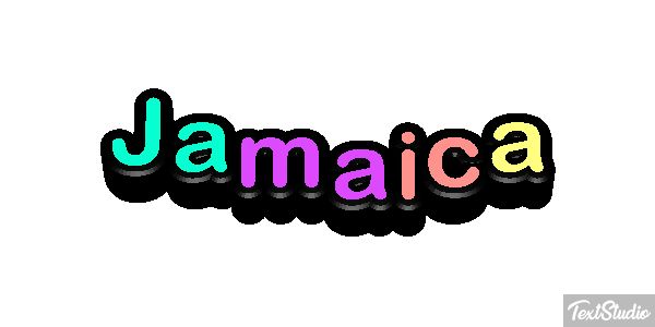 Jamaica Text effect