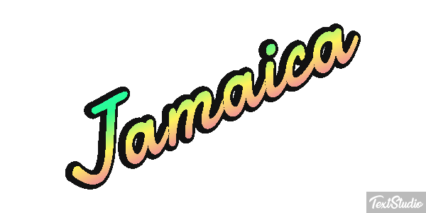 Jamaica Text effect