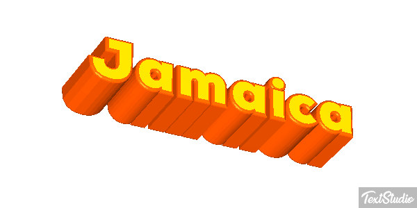 Jamaica Text effect