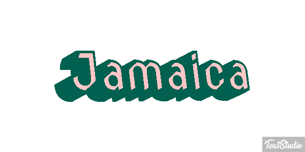 Jamaica Text effect