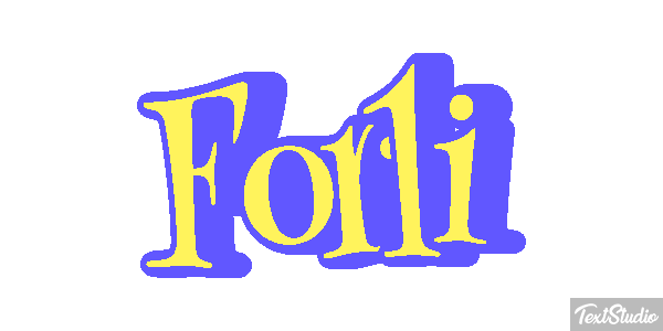 Forlì Effetto testo