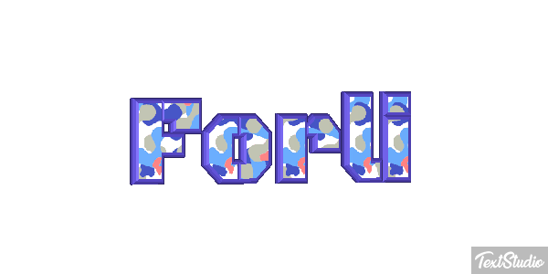 Forlì Effetto testo