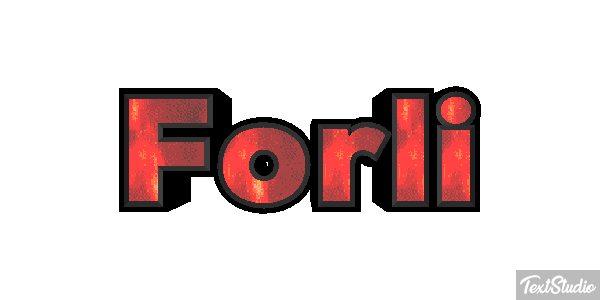 Forlì Effetto testo