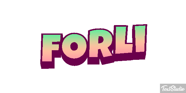 Forlì Effetto testo