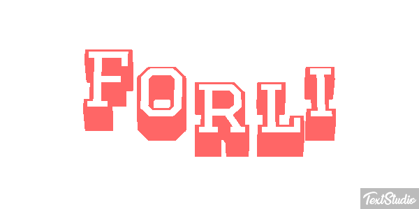 Forlì Effetto testo