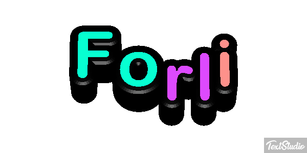 Forlì Effetto testo