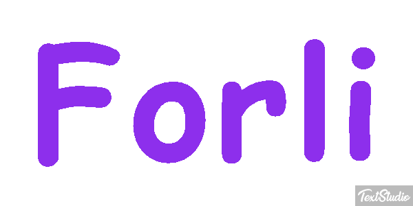 Forlì Effetto testo