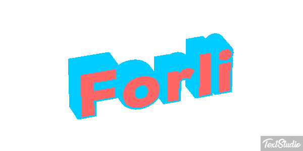 Forlì Effetto testo