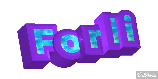 Forlì Effetto testo