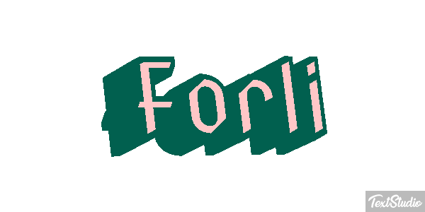 Forlì Effetto testo