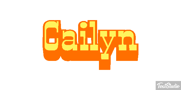 Cailyn Efeito do texto