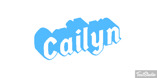 Cailyn Efeito do texto