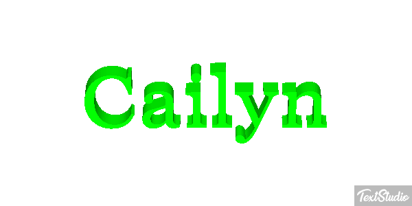 Cailyn Efeito do texto