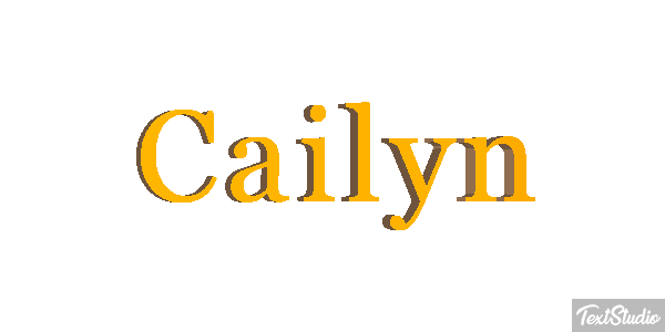 Cailyn Efeito do texto