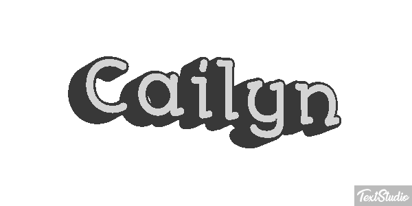 Cailyn Efeito do texto