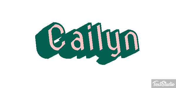 Cailyn Efeito do texto