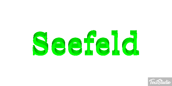 Seefeld Текстовый эффект