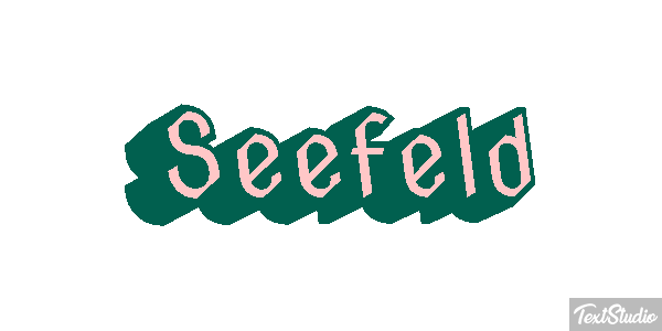 Seefeld Текстовый эффект