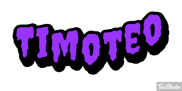 Timóteo Text effect