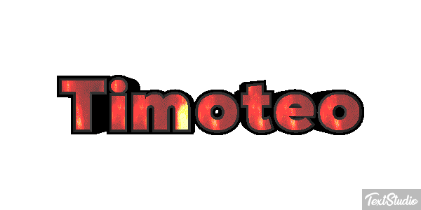 Timóteo Text effect