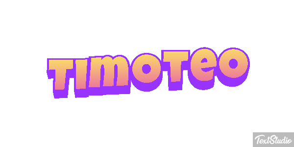 Timóteo Text effect
