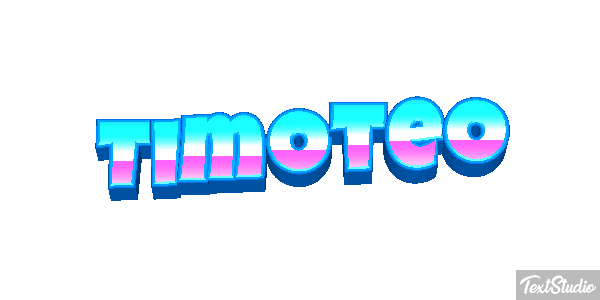 Timóteo Text effect