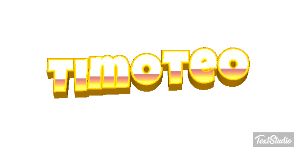 Timóteo Text effect