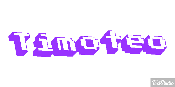 Timóteo Text effect