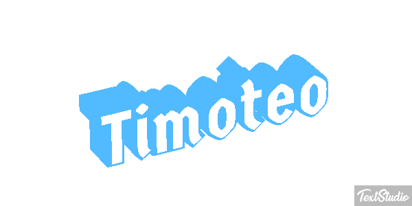 Timóteo Text effect