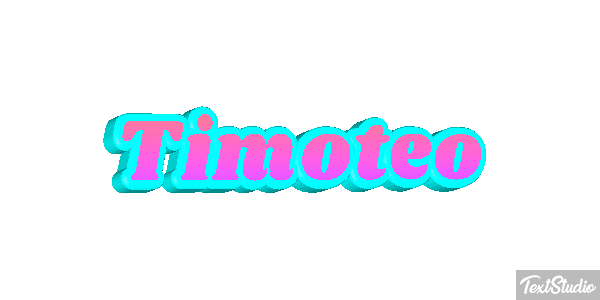 Timóteo Text effect