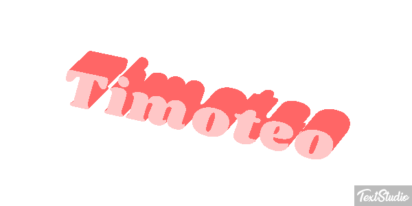 Timóteo Text effect