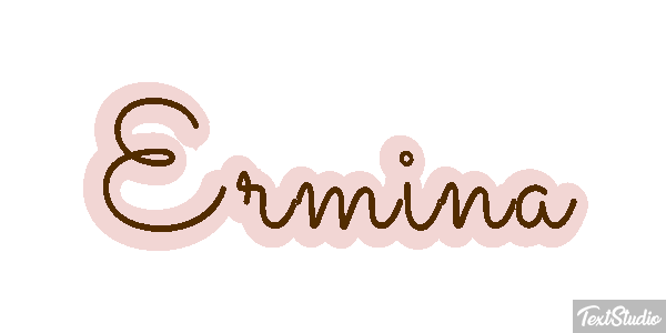 Ermina Effetto testo
