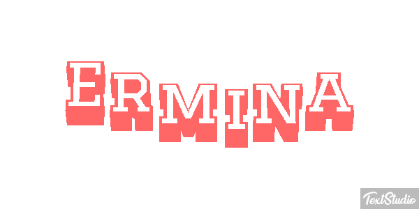 Ermina Effetto testo
