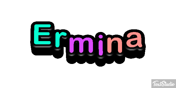 Ermina Effetto testo