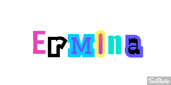 Ermina Effetto testo