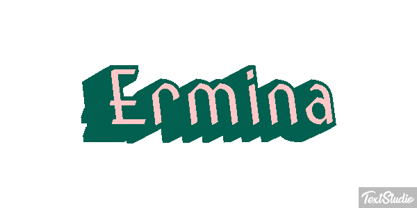 Ermina Effetto testo
