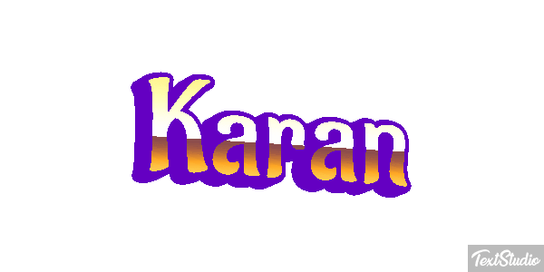 Karan Effet de texte