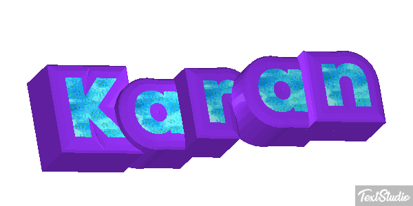 Karan Effet de texte