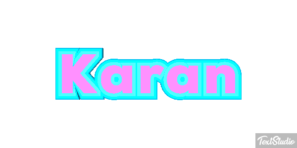 Karan Effet de texte