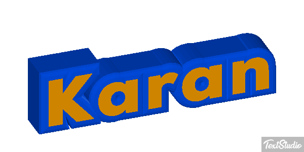 Karan Effet de texte