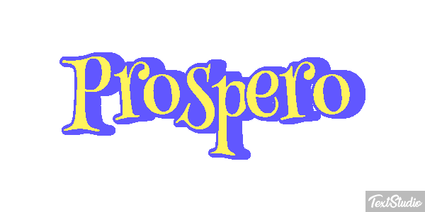 Prospero Effetto testo